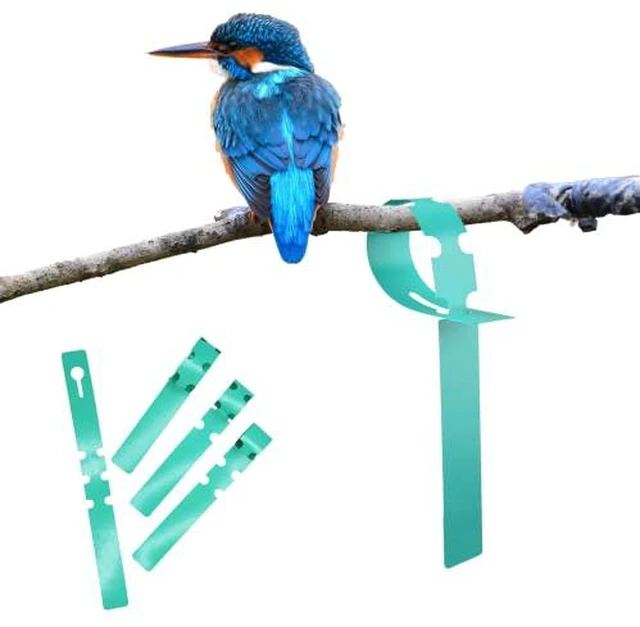 Alt view image 4 of 4 - 30 Pcs Waterproof Wihte Durable Plastic Plant Outdoor Garden Labels Nursery Markers T-Type Thick Tags Re-Usable for Vegetables Seedlings