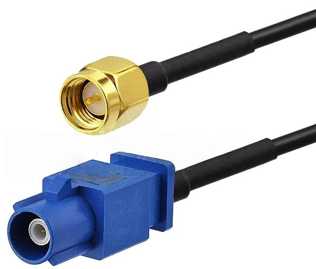 Main image of GPS Antenna Adapter Fakra C to SMA Male Pigtail Cable RG174 for Aftermarket DVR GPS Module Tracking Antenna Navigation System Receivers