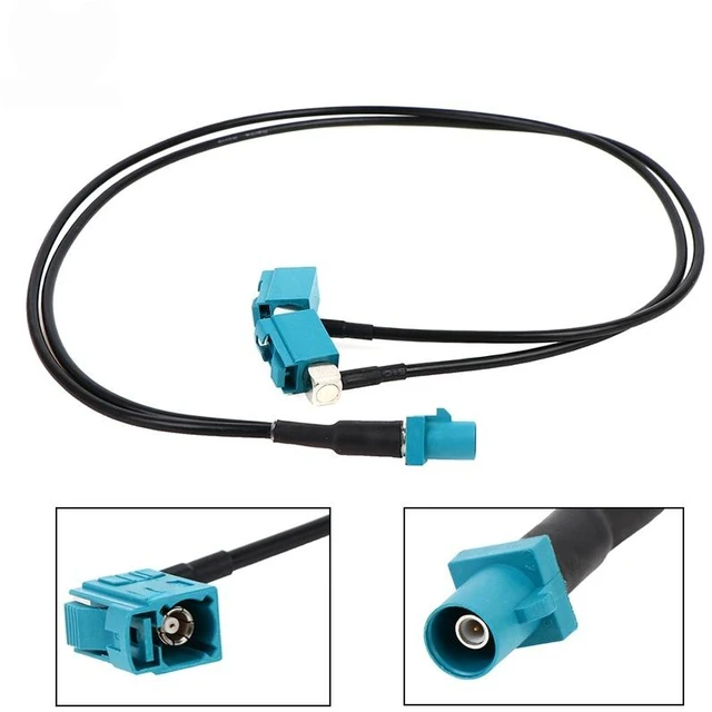 Main image of 50cm Car GPS Antenna Splitter Cable Replacement Fit For Aftermarket Vehicle Audio Media Navigation System universal display screen