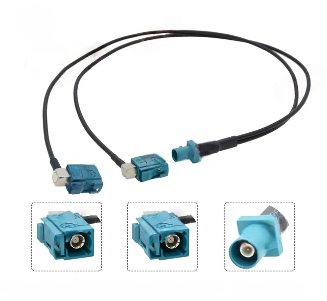 Main image of Fakra Z to SMA Male Y Type Splitter Cable RG174 Pigtail Car Navigation GPS Antenna Extension Cable for general multimedia device