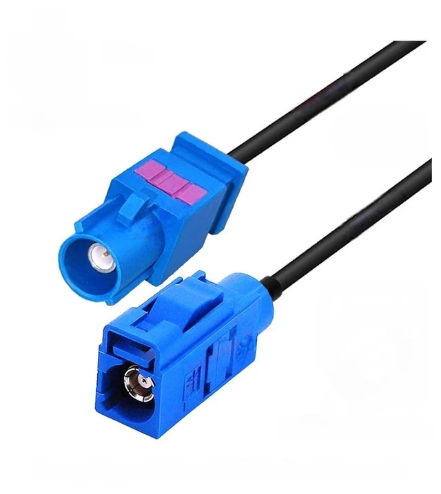 Main image of 1PCS RAL 5005 Blue Fakra C Male Female RG174 Cable GPS Antenna Extension Jumper Cord RF Coaxial Pigtail for Car GPS Navigation