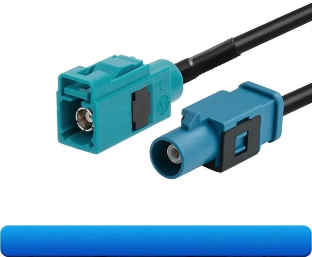 Main image of Fakra Z Male To Fakra Z Female 90 Degree Jack Car Navigation GPS Antenna Adapter Extension Cable RG174 RF Coaxial Pigtail