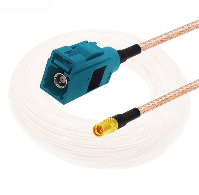 Main image of 0.1-15M MMCX Female to Water Blue Fakra Z Male RG316 Pigtail RF Coaxial Cable Car Navigation GPS Antenna Adapter Extension Cable