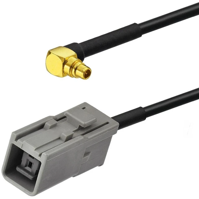 Main image of GPS Antenna Adapter Cable to MMCX Male Right Angle Pigtail 15cm RG174 Coaxial Jumper for Aftermarket Command