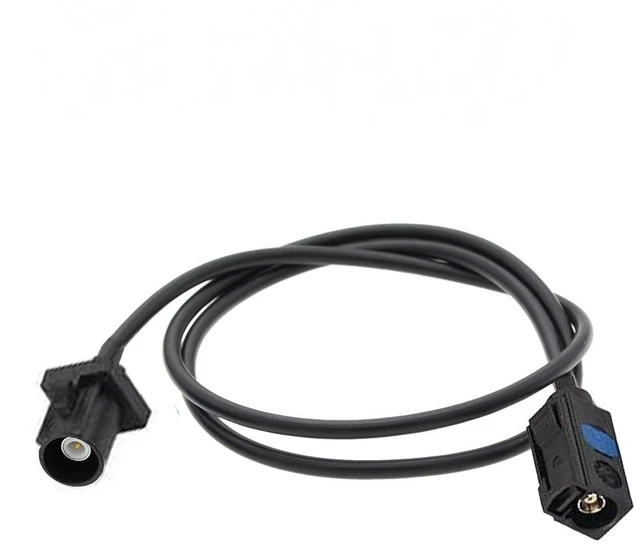 Main image of 10PCS Black Fakra A Code 9005 RAL Male to Female Adapter Analog Radio GPS Antenna Extension Cable RG174 Pigtail RF Coaxial Cable