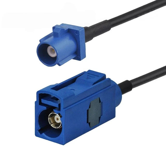 Main image of Fakra C Male to Female Connector RG174 4M GPS Antenna Extension Cable for Telematics Navigation Systems
