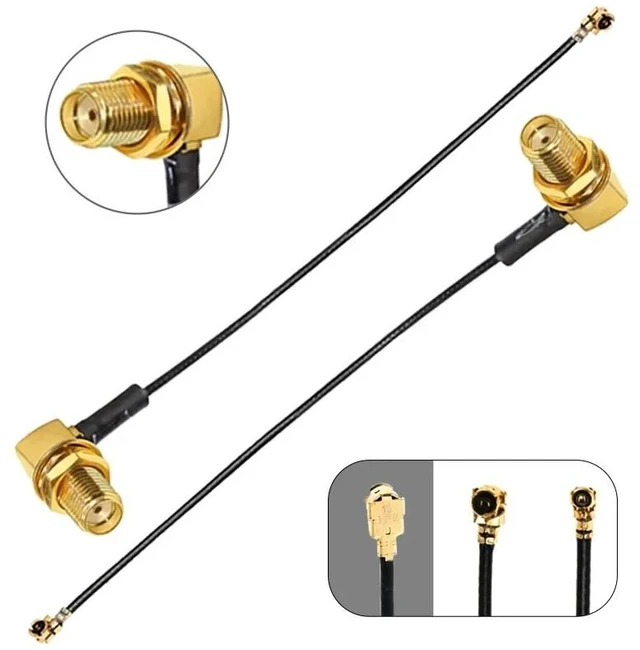Main image of 2/4/8Pcs RP SMA Pigtail Cable 1.13 Cable SMA Female Connector To UFL/U.FL Cable for WiFi Antenna Extension