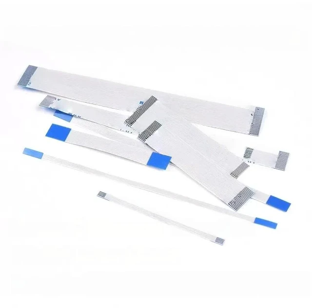 Main image of 10PC FPC FFC Ribbon Flexible Flat Cable 22/24/26/28/30/32/34/36/40Pin Pitch 0.5MM 1.0MM AWM 20624 80C 60V 6/10/15/20/25/30/40CM