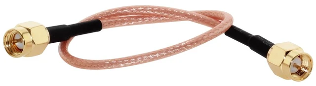 Main image of SMA Male to SMA Male Plug Jack RF Connector Pigtail Extension Cable RG174 RG178 RG316 RG58 RG142