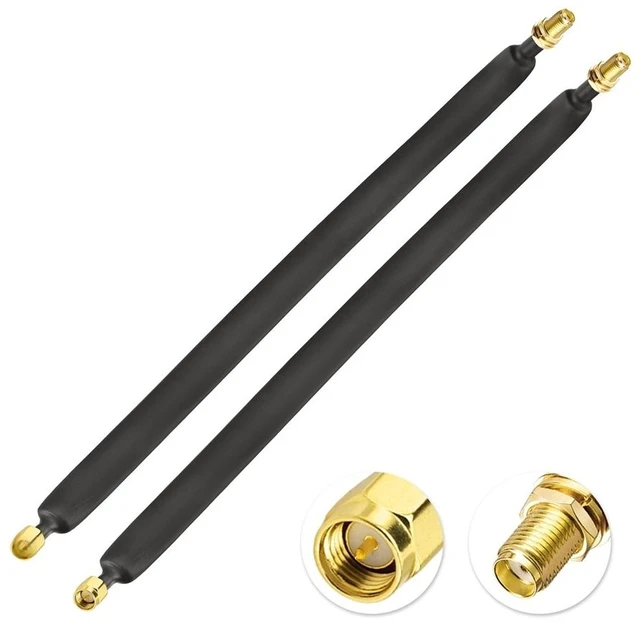 Main image of 1pcs Flat Window/Door Pass Through RF Coaxial Cable Feed Thru SMA Male TO Female Extension for LoRa Antenna