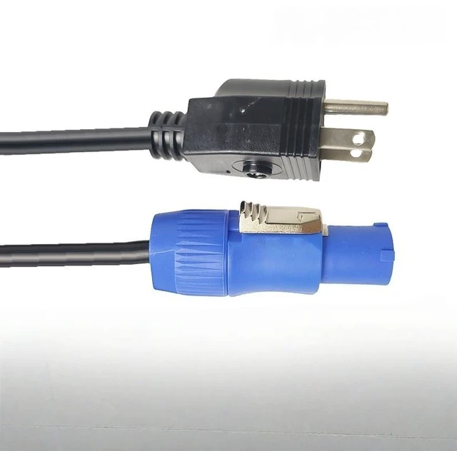 Main image of 3x1.5mm US Plug Power Extension Cord 10M High Quality Black 3core 1.2M for Stage Light LED Beam Par Can DMX512 light LED light