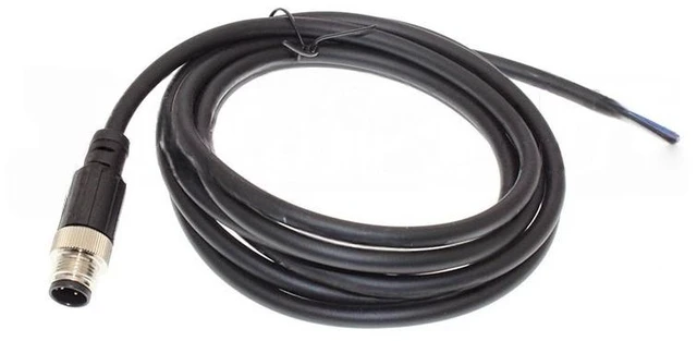 Main image of M12 2P 3P 4P 5P 6P 8P 12Pin Waterproof IP67 Aviation Male Female Plug With Cable Threaded Connector For Data And Telecom Systems