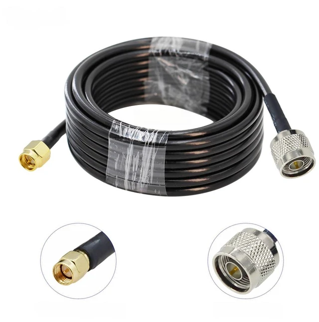 Main image of 1Pcs N to SMA LMR-300 SMA Male/Female to N Male/Female Connector 50 Ohm Low Loss LMR300 50-5 RF Coaxial Cable Jump Cord