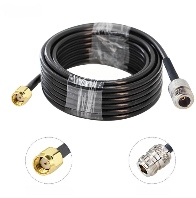 Main image of 1PCS LMR-300 SMA Male/Female to N Male/Female Connector LMR300 50-5 Coaxial Cable N to SMA RF Adapter Cable 50 Ohm Low Loss