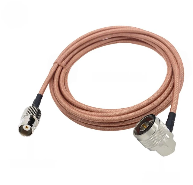 Main image of 1Pcs RG142 BNC Male/Female to N Male Connector Double Shielded High Quality Low Loss RG-142 50-3 Ohm RF Coaxial Cable Jumper
