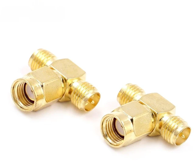 Main image of 1PCS RP SMA Male Female to RP SMA Male Female Adapter RF Coax Coupling Nut barrel Connector Converter For WIFI 4G Antenna