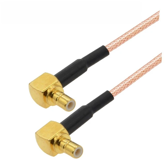 Main image of SMB to SMB Male/Female Straight/Right Angle 50 Ohm RG316 RF Coaxial Cable Satellite Radio Extension Cord Jumper Pigtail Adapter