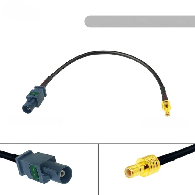 Main image of 10 CM~15 Meters Fakra Cable SMB Male Pin to Fakra A/B/C/D/E/F/G/H/I/K/Z Male Long Plug Connector 50 ohm RG-174 RF Coaxial Cable