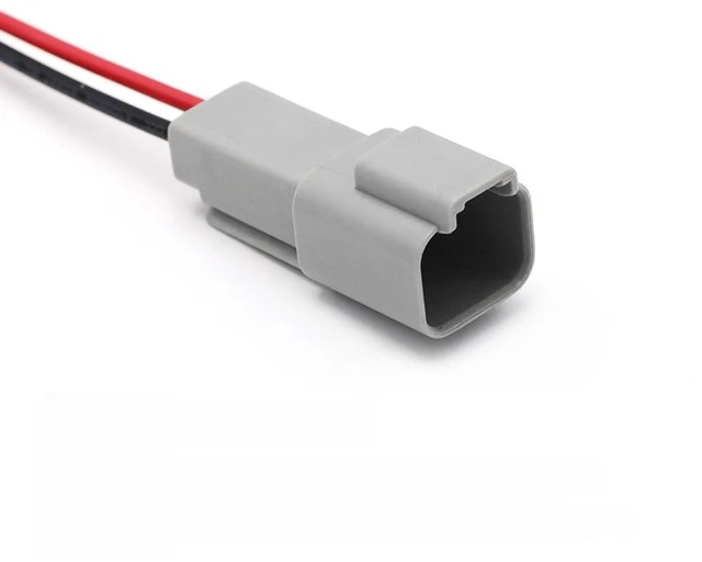 Main image of 5/20/100 Sets DT Series Connector With Cable 15CM DT-2P/3P/4P/6P/8P/12P Automotive Electrical Waterproof Docking Plug