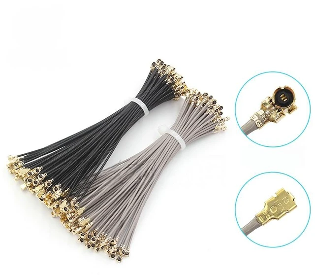 Main image of 5PCS RF Antena UFL Seat/1.13 double ended cable female to female 0-3G 10CM-1M length RF coaxial connector
