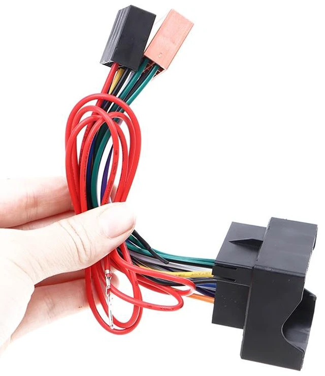 Main image of Car Stereo FM Audio ISO Wiring Harness Cable Radio Antenna Wire Adapte For Aftermarket Vehicle