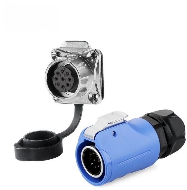 Main image of LP20 IP68 Waterproof Industrial Connector Quick Lock Corrosion-Resistant Power Cable Connectors for Harsh Environments