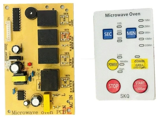 Main image of Computer Microwave Oven Power Control Board with Chip Technology for Reliable Repair and Efficient Cooking Performance