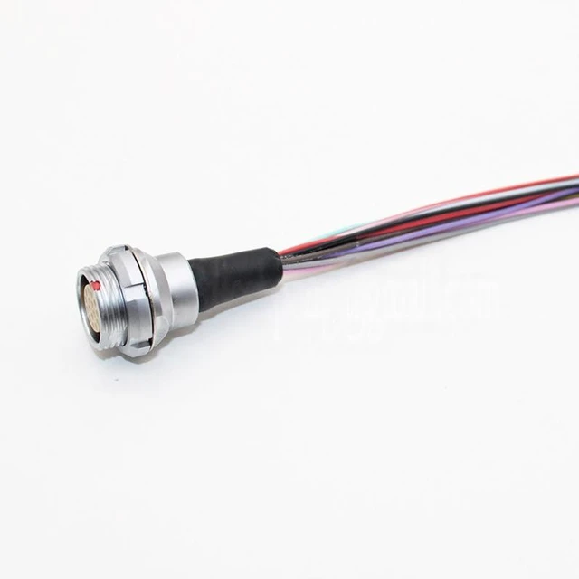 Main image of EGG EEG ECG 00B 0B 1B 2B Aviation Metal Push Pull Self-locking Connectors Female Sockets With 20cm Cable 2 3 4 5 6 7 8 9 10 12 P