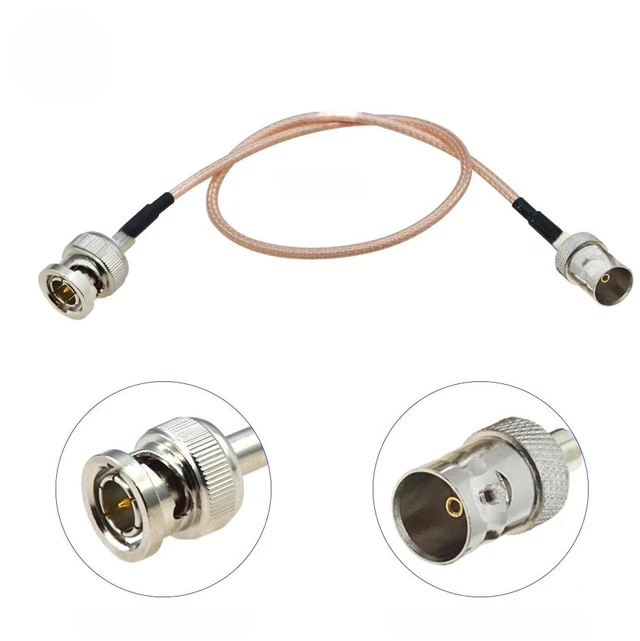 Main image of RG179 Coaxial Cable 75 Ohm BNC Male Plug to BNC Female Jack Connector Adapter for Video Camera SDI Camcorder HD-SDI/3G-SDI/4K/8K