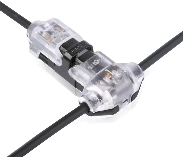 Main image of Universal Quick Splice Voltage Wire Connector Mini Solderless No Stripping Tool One Pin Two Way Terminal Joint Kit Latest