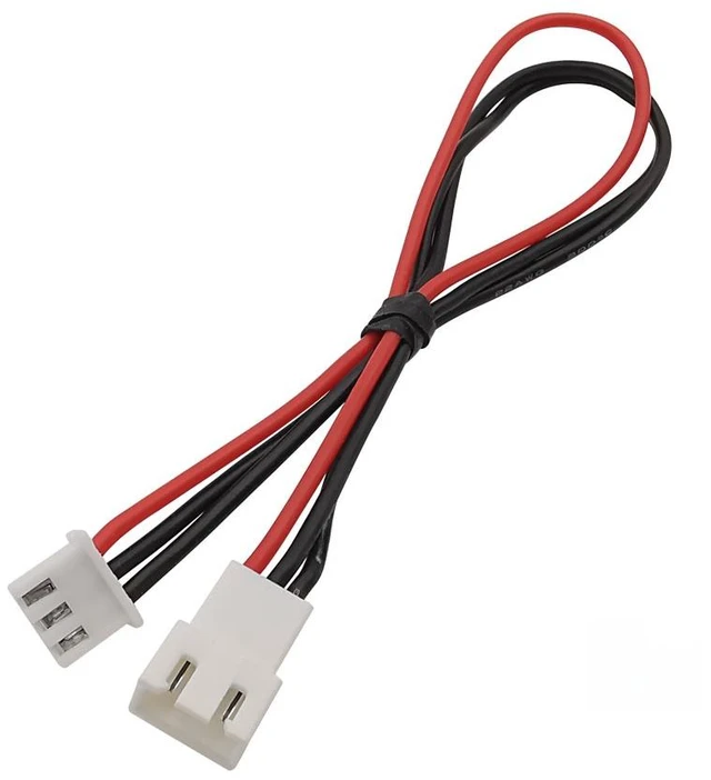 Main image of 5Pcs XH 2.54mm Male to Female Connector 2S 3S 4S 5S 6S 7S 8S Lipo Balance Wire Extension Charged Cable Lead Cord