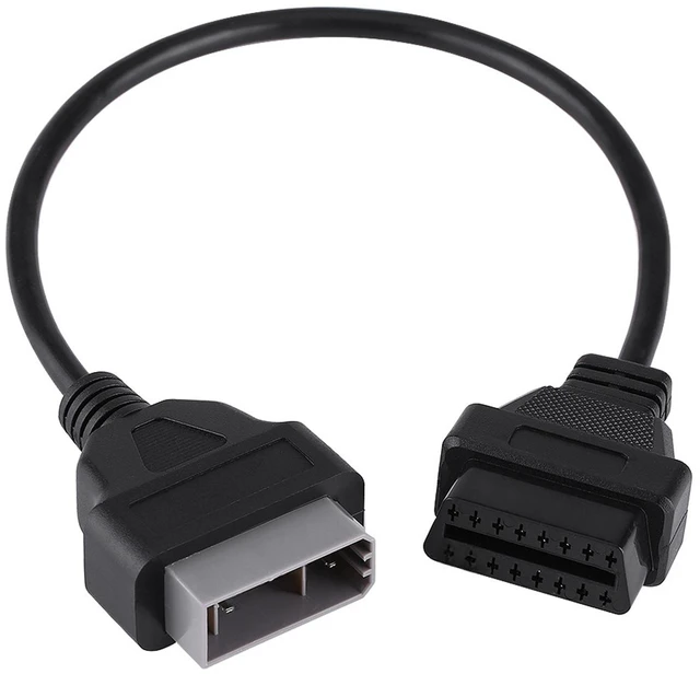 Main image of 14 Pin to 16 Pin OBD2 Adapter Connector Diagnostic Cable for Aftermarket Vehicle