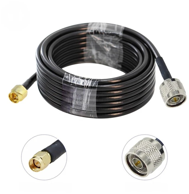 Main image of LMR-300 SMA Male Plug to SMA Male/Female Connector 50Ohm Low Loss 50-5 LMR300 RF Coaxial Cable Pigtail Jumper Extension Cord