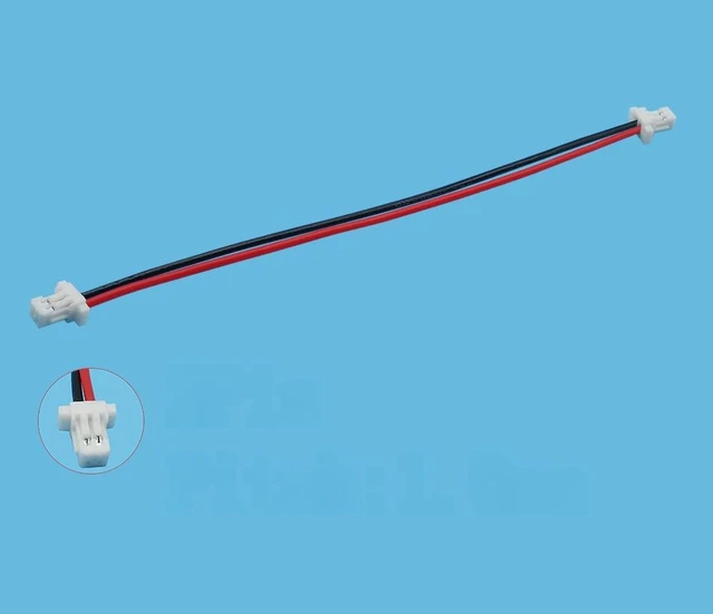 Main image of 10Pcs SH 1.0 SH1.0 2/3/4/5/6/7/8Pin Wire Cable Connector Sing / Double Head Terminal Plug Electronic Line 100mm 28AWG