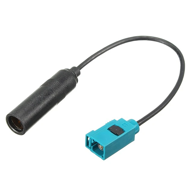 Main image of 12V Car Audio FM Radio Antenna Adapter Cable Fakra Female To Din Female Aerial Adapter For Aftermarket Vehicle