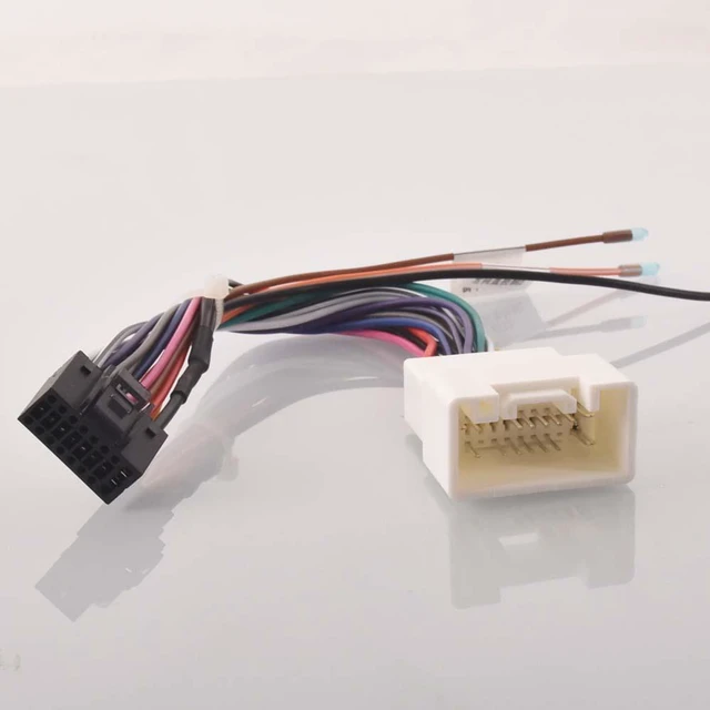 Main image of Car Radio Stereo Wiring Harness Cable Adapter Android 16pin For Aftermarket Vehicle