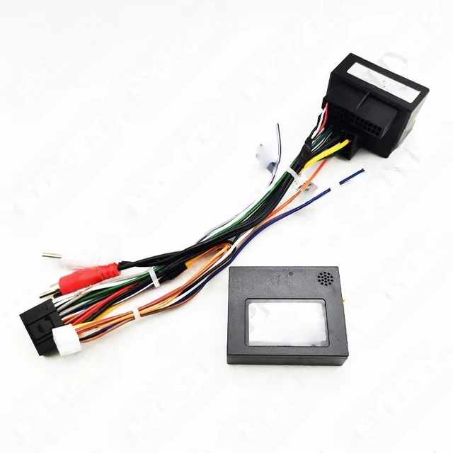 Main image of Quadlock Harness CAN Bus Decoder, SWC Retention, P&P 16Pin Android Radio Adapter, for Aftermarket Vehicle