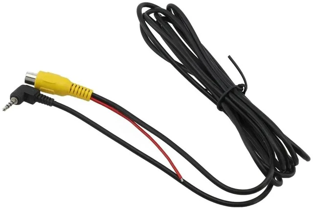 Main image of Rearview Camera Connection Cable RCA To 2.5mm AV Converter Cable Car Rear View Reverse Parking Camera To Car DVR