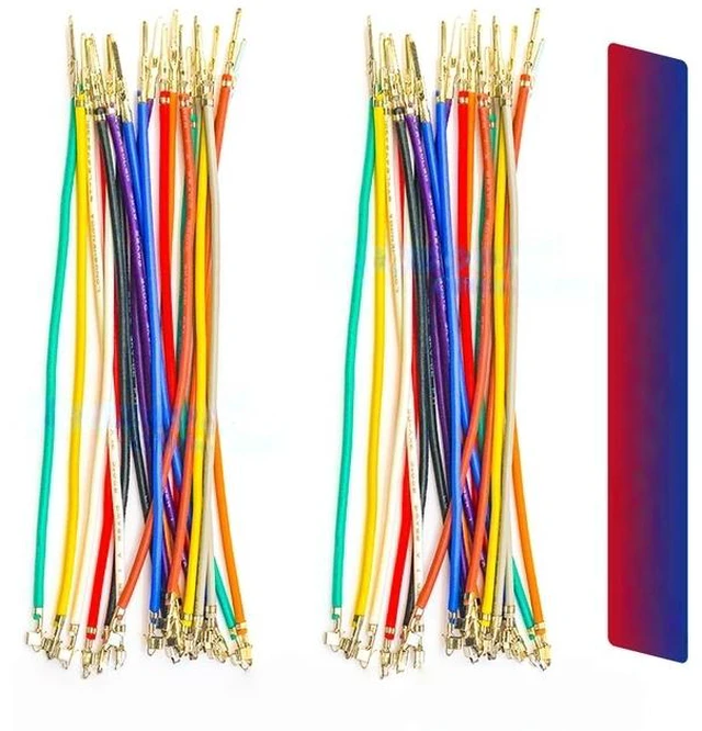Main image of SM2.5 Extension Cable, Pre-Crimped Silicone Wire, 22AWG Copper, High Temperature Resistant Crimp Terminal