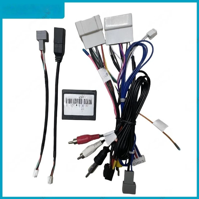 Main image of Android Power Cable Canbus For Aftermarket Vehicle Car Radio GPS Player Wiring Harness