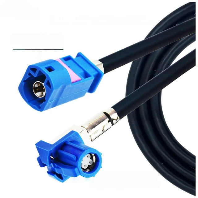 Main image of HSD Blue C Male to Female Jack LVDS Cable for Aftermarket Vehicle Video Instrument Bridge Wiring Dacar 535 Cable