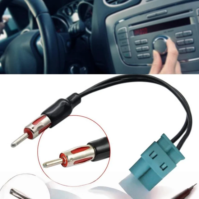 Main image of Car Audio Cable Adaptor Antenna Dual Fakra - Din Aerial Antenna Adaptor Dual Fakra RF Radio Antenna for Aftermarket Stereo