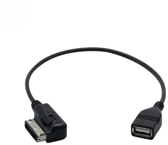 Main image of AUX Media Interface USB Female Audio Adapter Cable AMI For Aftermarket Vehicle