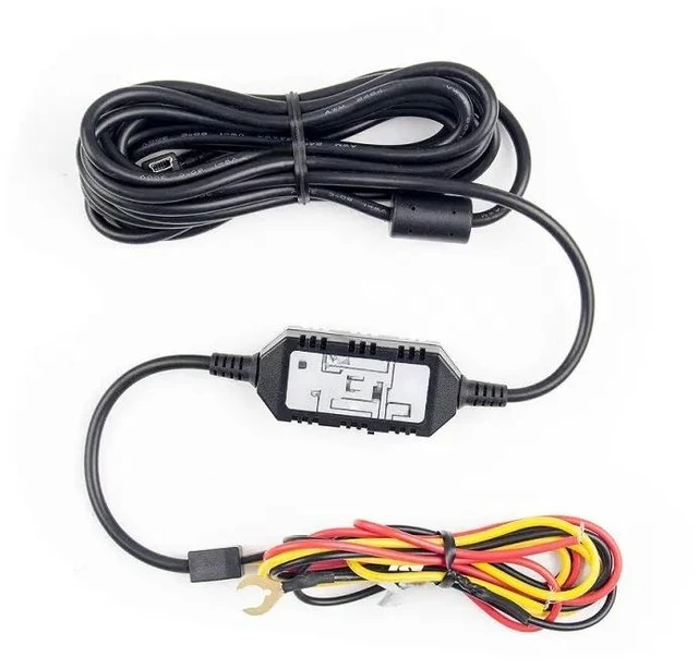Main image of HardWire Kit Cable 3 Wire ACC Mini USB for Aftermarket Dash Camera Car DVR Recorder Parking Mode