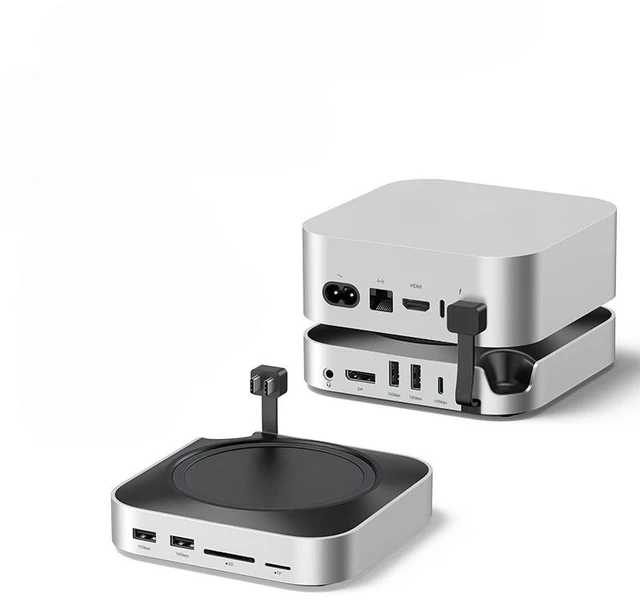 Main image of Type-C Laptop Docking Station USB HUB Type-C to DP 4K240Hz M.2 NVMe SSD Slot 10Gbps USB-A Splitter SD&TF 3.5MM for Type-C Laptop