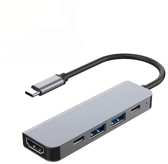 Main image of USB 3.0 Type-C Hub To Video Output Adapter 4K 30HZ SD TF Card PD 87W Fast Charge Splitter USB Docking Stations Hub for Type-C Laptop Compute