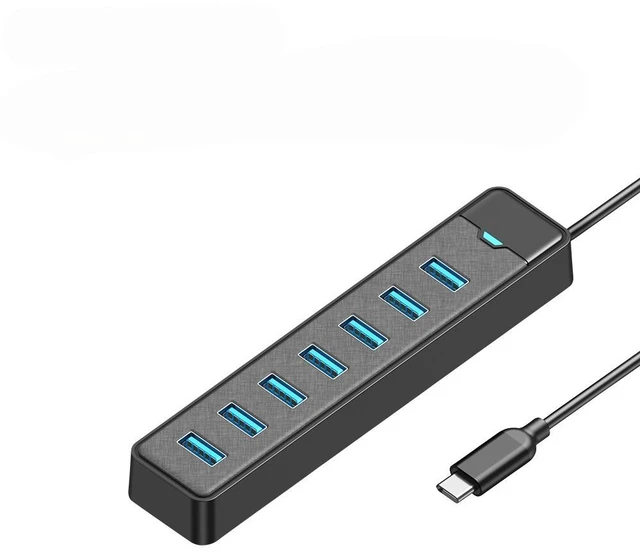 Main image of USB Splitter Multiport USB 3.0 HUB Type C Power Port 5Gbps High Speed HUB Docking Station for Type-C Laptop Laptop Accessories