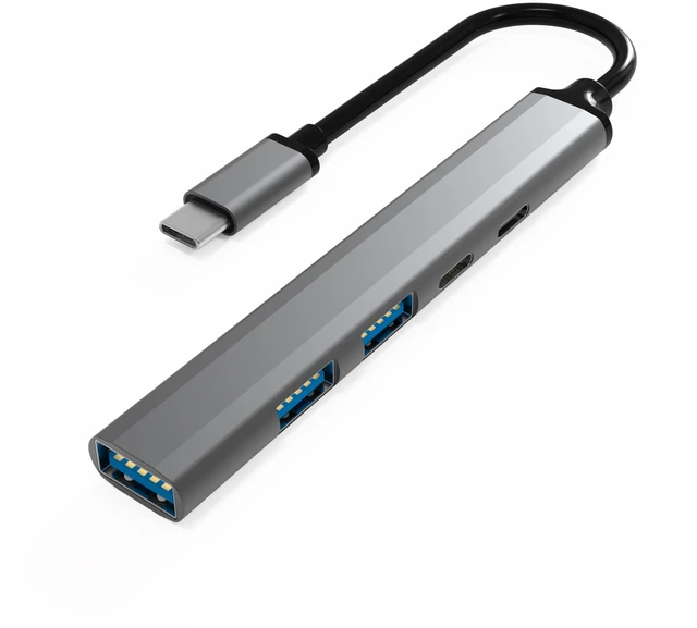 Main image of usb c hub docking station 5 in 1 Type-C to USB2.0 PD60W USB C data*2 USB3.0 for Type-C Laptop Notebook