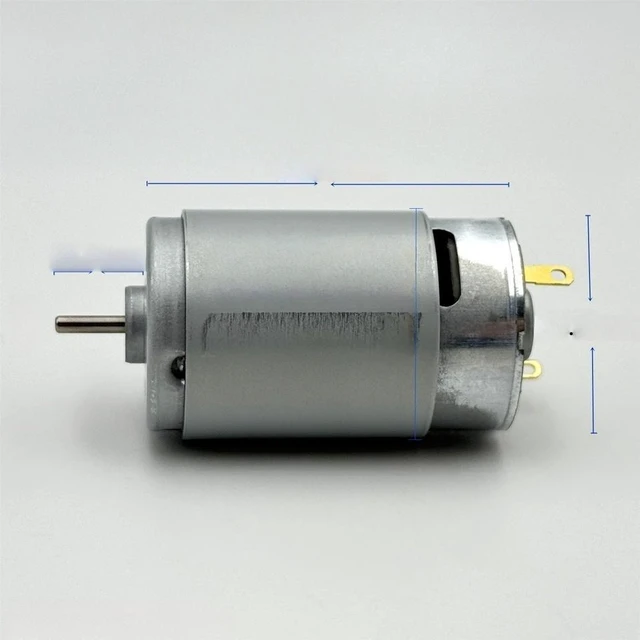 Main image of Generic for RS395-ST/2465 Motor DC 12V-24V 11500RPM Micro Carbon Brush RS-395 Electric Motor for DIY Hobby Model Toy Home Appliance