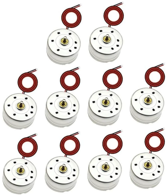 Main image of Generic for 10Pcs 1.5V 3V 6V 7000rpm Small R300C Micro DC Generator Mini Electric Motor with Wire for DIY Toys Wind Turbine Generator